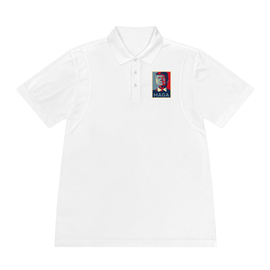 Men's Polo Shirt — MAGA Print