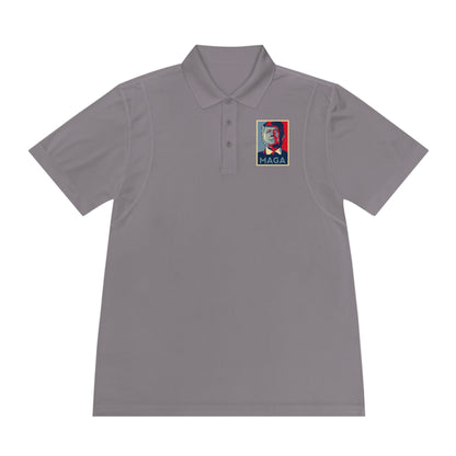 Men's Polo Shirt — MAGA Print