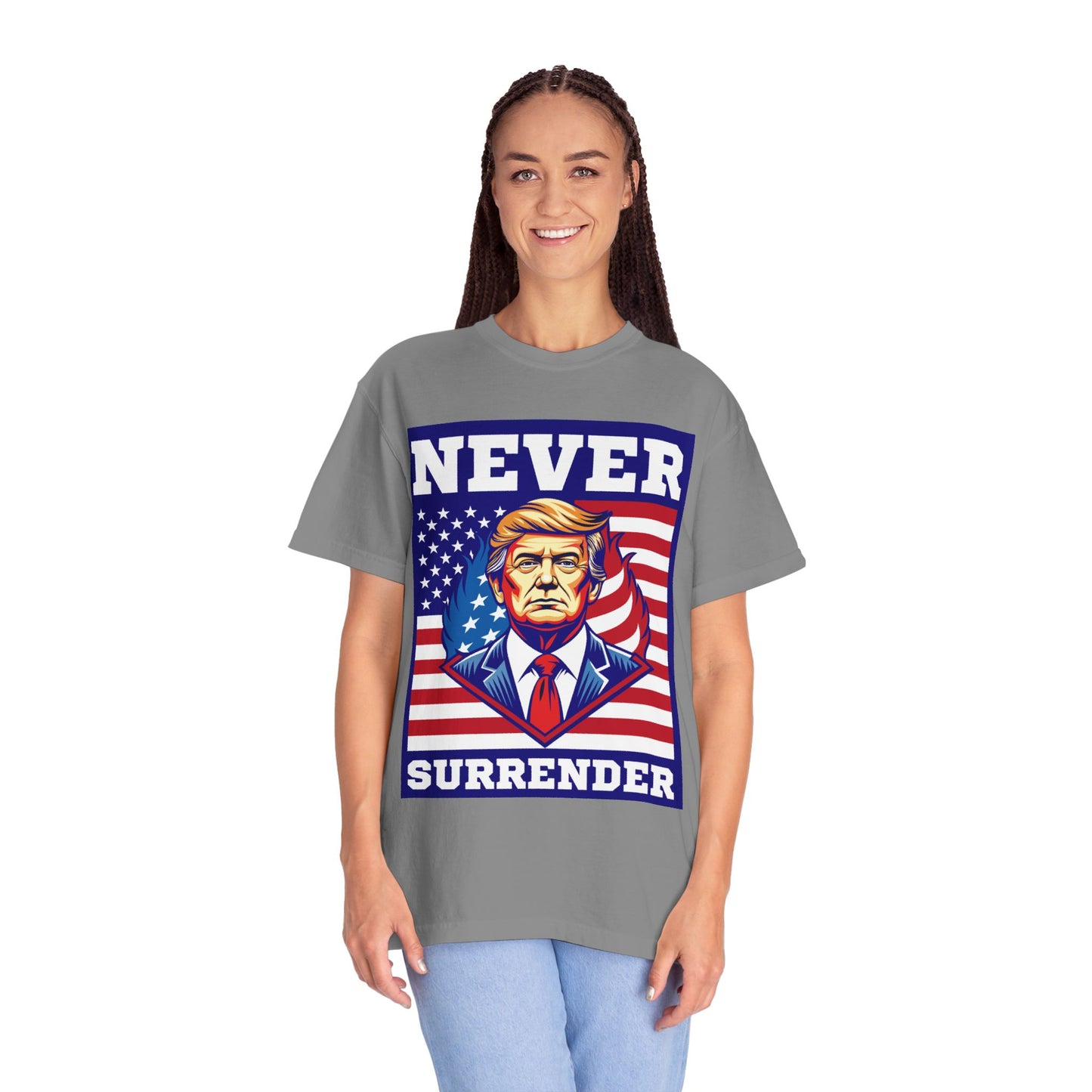 Never Surrender Patriotic T-Shirt