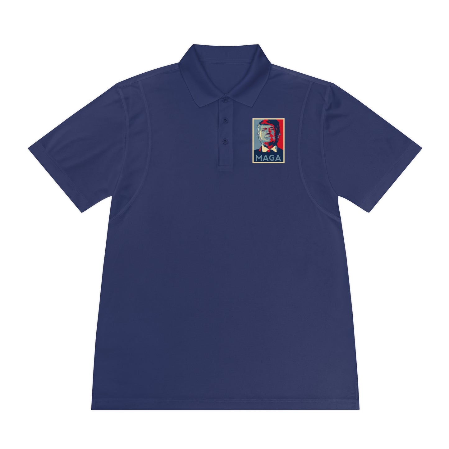 Men's Polo Shirt — MAGA Print