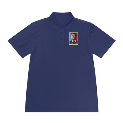 Men's Polo Shirt — MAGA Print