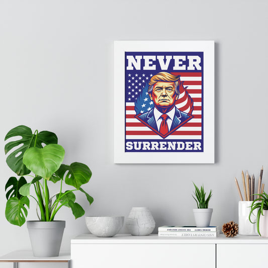 Never Surrender Poster