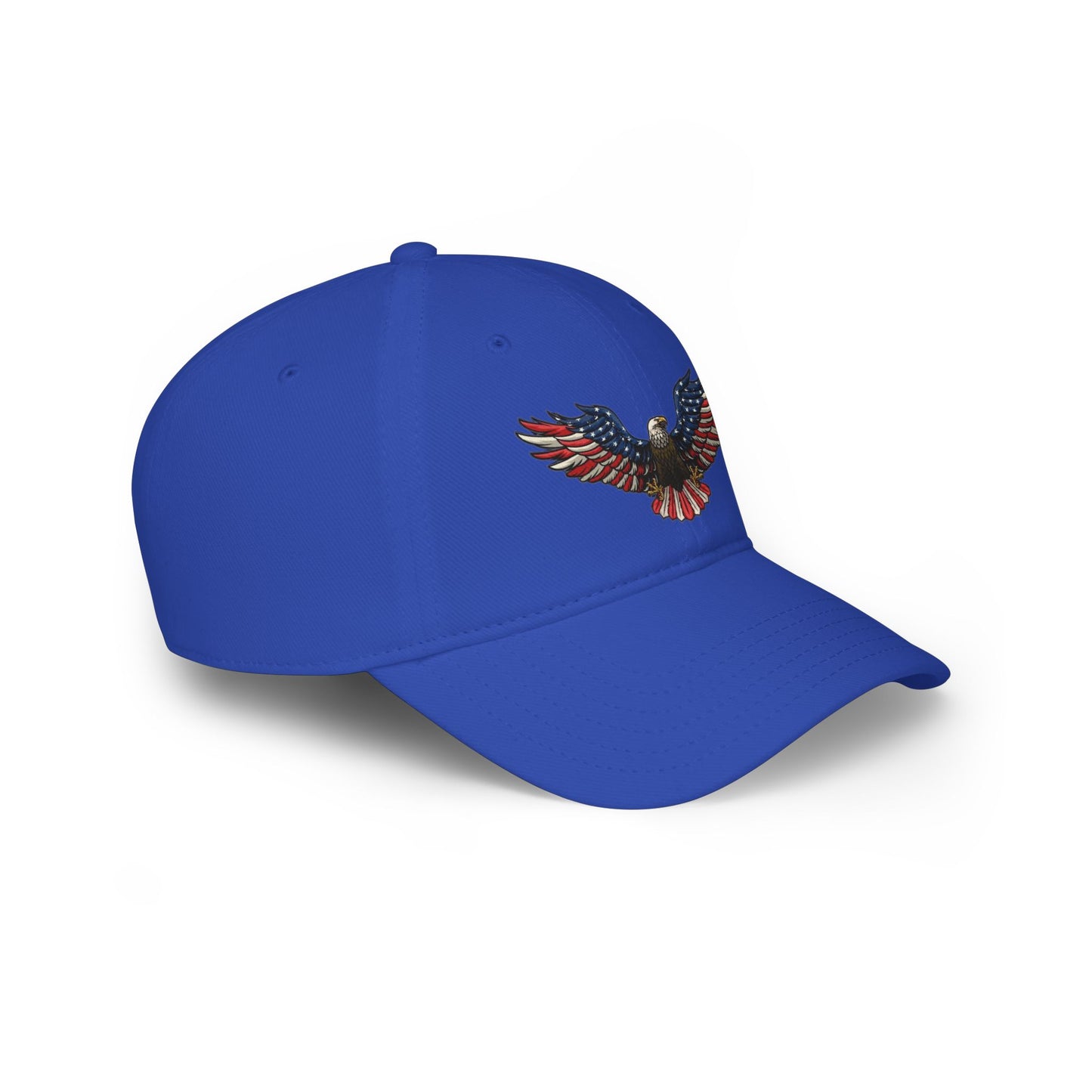 Eagle Baseball Cap — American Flag Bald Eagle