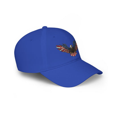 Eagle Baseball Cap — American Flag Bald Eagle