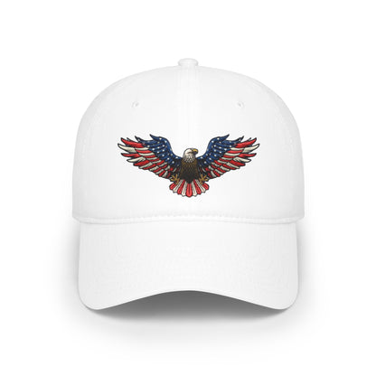Eagle Baseball Cap — American Flag Bald Eagle