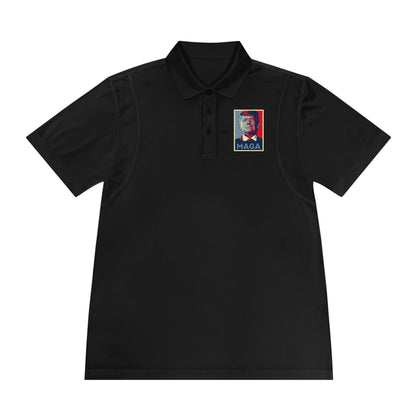 Men's Polo Shirt — MAGA Print
