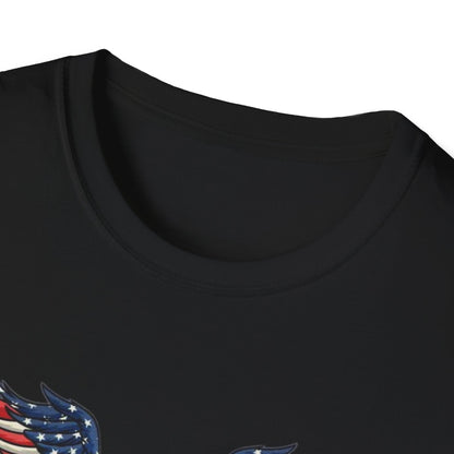 Eagle T-Shirt — American Flag Wings