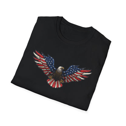 Eagle T-Shirt — American Flag Wings