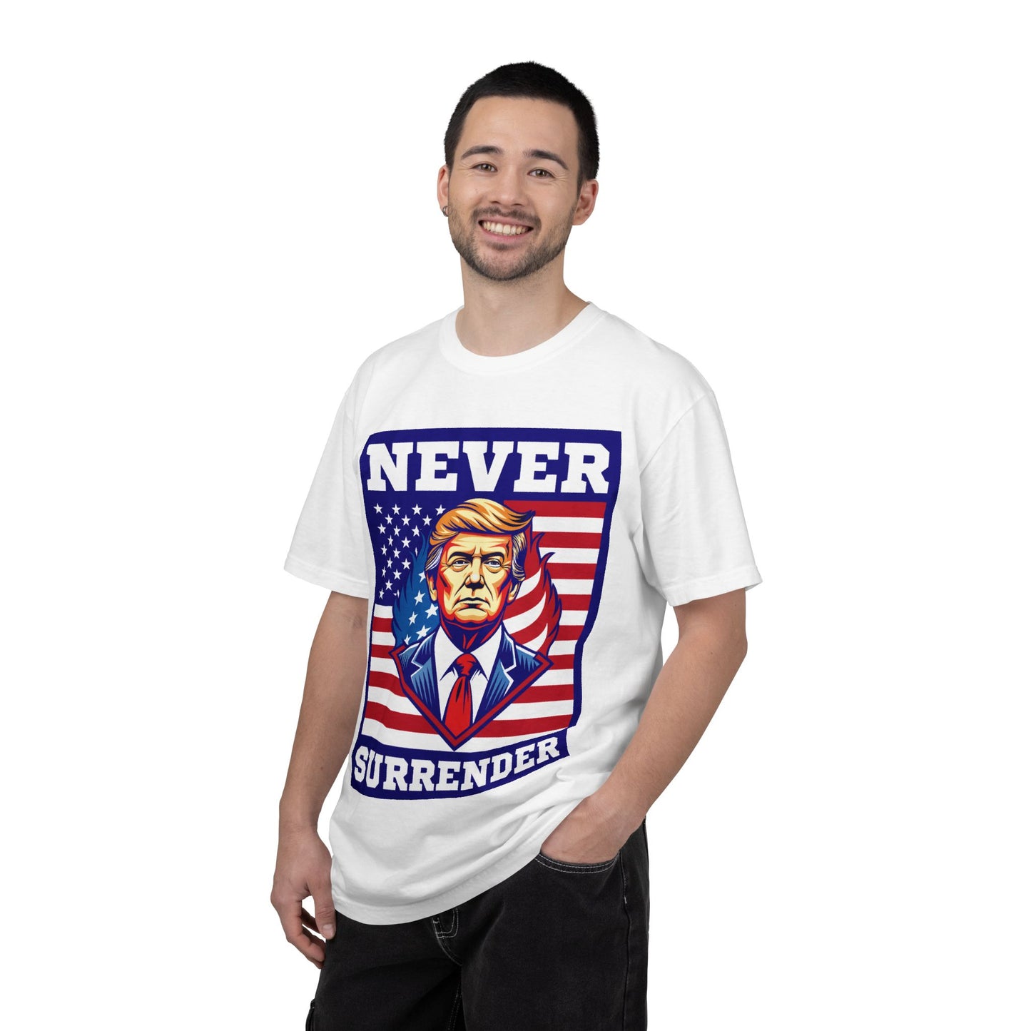 Never Surrender Patriotic T-Shirt