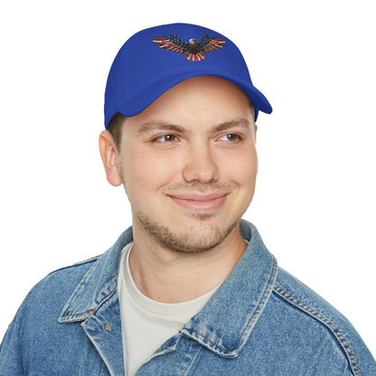 Eagle Baseball Cap — American Flag Bald Eagle