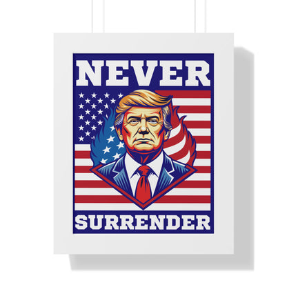 Never Surrender Poster