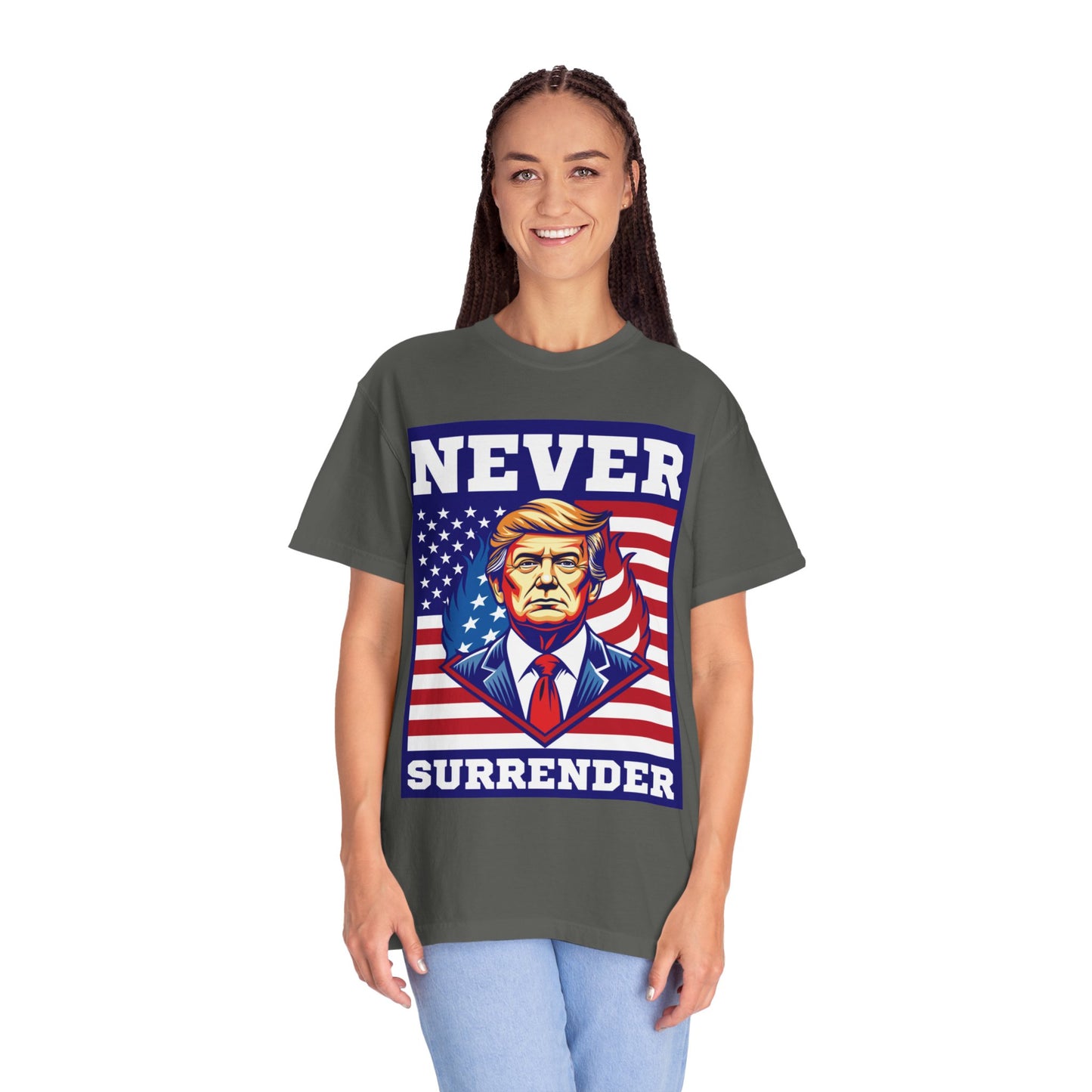 Never Surrender Patriotic T-Shirt