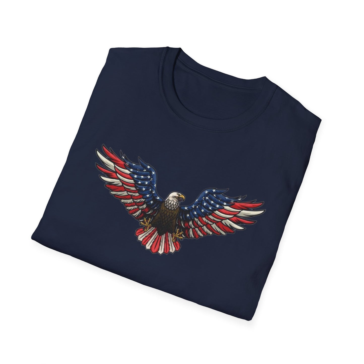 Eagle T-Shirt — American Flag Wings
