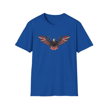 Eagle T-Shirt — American Flag Wings