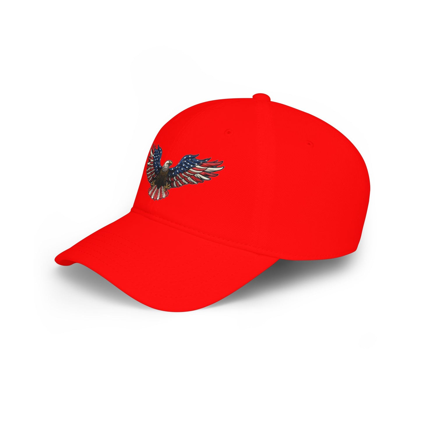 Eagle Baseball Cap — American Flag Bald Eagle