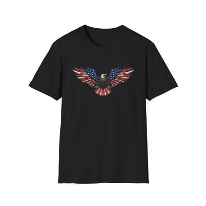 Eagle T-Shirt — American Flag Wings