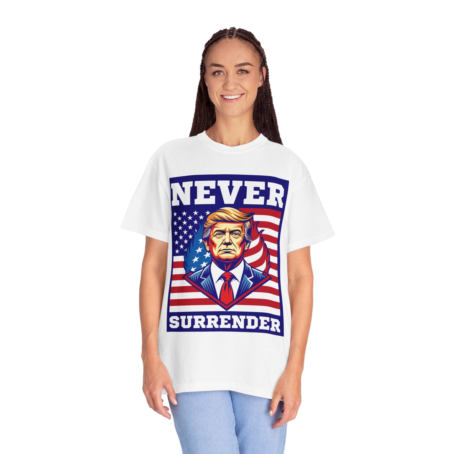 Never Surrender Patriotic T-Shirt