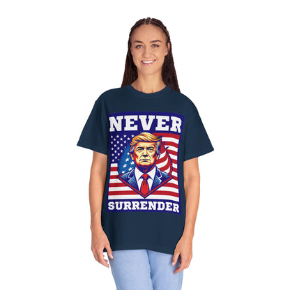Never Surrender Patriotic T-Shirt