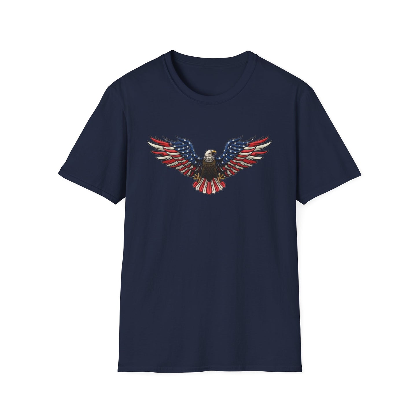 Eagle T-Shirt — American Flag Wings