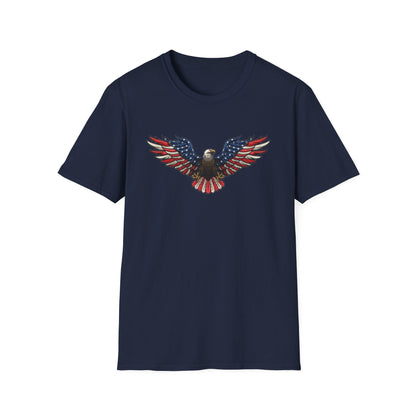 Eagle T-Shirt — American Flag Wings