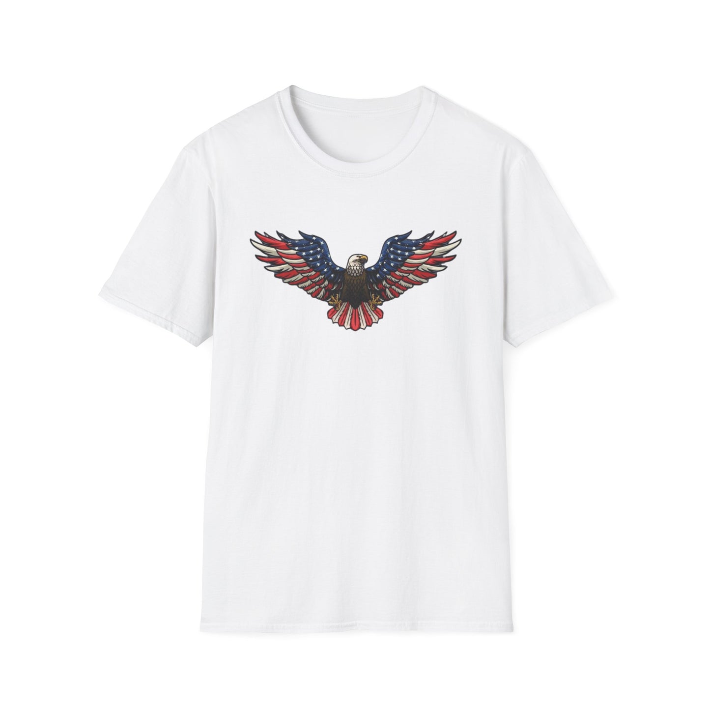 Eagle T-Shirt — American Flag Wings