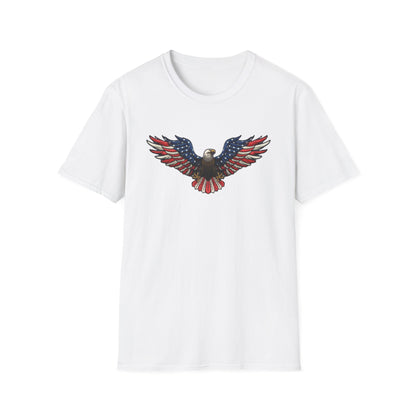 Eagle T-Shirt — American Flag Wings