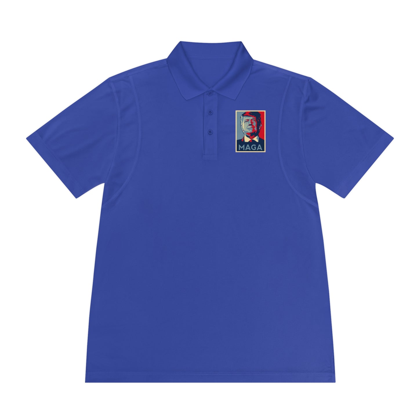 Men's Polo Shirt — MAGA Print